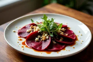 Carpaccio z buraka z sosem balsamicznym: Kompletny przewodnik po wegetariańskiej przystawce
