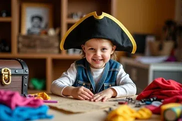 Jak zrobić dziecku strój pirata: Kompletny przewodnik DIY